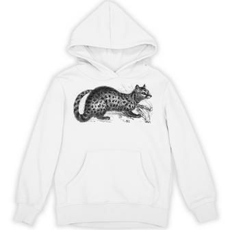 パームシベット アニマルプリント パーカー - Kawaiitshirt