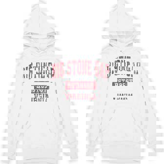 ビッグストーンギャップ バージニアバージニアva ヴィンテージスポーツデザイン レッドデザイン パーカー - Kawaiitshirt