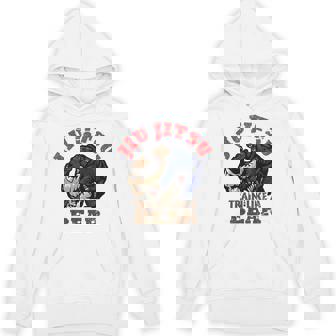 ブラジリアン柔術 Bjj クマのように訓練する 長袖tシャツ パーカー - Kawaiitshirt