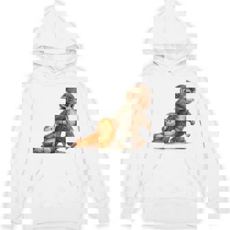 モンキーパンチ ベビー マカク リトルパンチ ビッグ キュート ラブ ぬいぐるみ パーカー - Kawaiitshirt