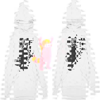 レッサーパンダ イラスト 五十歩ひゃっほう ごじっぽひゃっぽ おもしろ かわいい パーカー - Kawaiitshirt