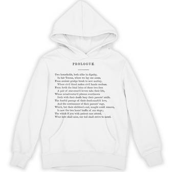 ロミオとジュリエットのプロローグ ウィリアム・シェイクスピア パーカー - Kawaiitshirt