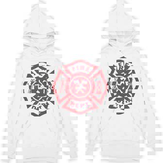 伝統的な消防署救助隊員エンブレムアート。 パーカー - Kawaiitshirt