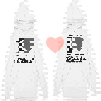 大阪大好き I Love Osaka パーカー - Kawaiitshirt