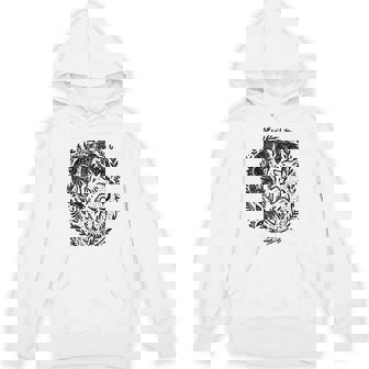 天の陰陽狐 太陽と月 ボーホーウッドランドアート パーカー - Kawaiitshirt