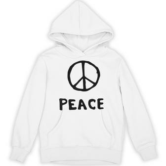 平和の印 平和のシンボル 世界平和 希望 調和 Peaceign World Peaceymbol Hope パーカー - Kawaiitshirt