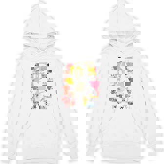 抽象グラフィティ モナリザ バックプリント パーカー - Kawaiitshirt