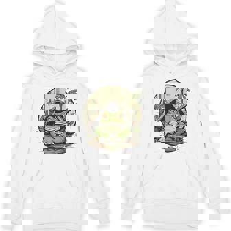 日本の不機嫌なカエル浮世絵 アニメ 日本アート パーカー - Kawaiitshirt