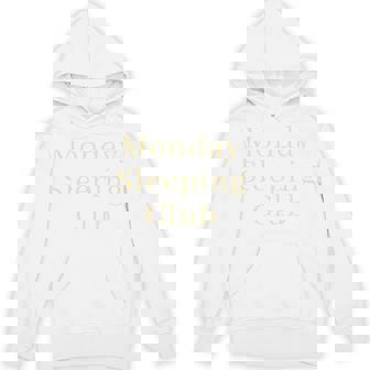 月曜日の睡眠クラブ 長袖tシャツ パーカー - Kawaiitshirt