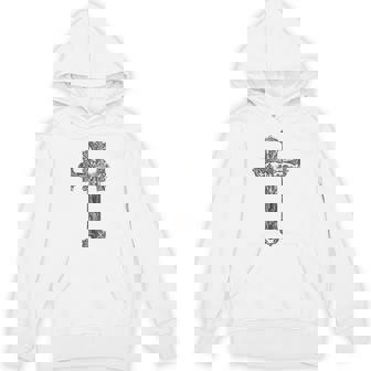 背中に十字架 大きな十字架 クリスチャン パーカー - Kawaiitshirt