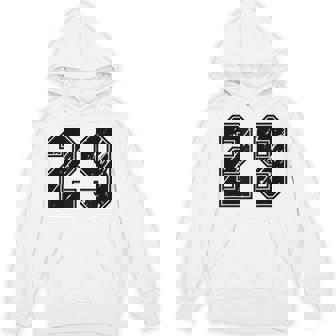 背番号 29 チーム短大スポーツ背番号付きユニフォーム パーカー - Kawaiitshirt