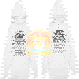 裏面 ヴィンテージ 28 誕生日 デコレーション メンズ 28歳 1998 28歳 パーカー - Kawaiitshirt