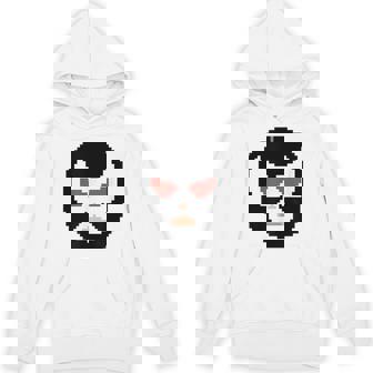 覆面レスラー マスク ピクセルアート ドット絵 怪人 プロレス パーカー - Kawaiitshirt