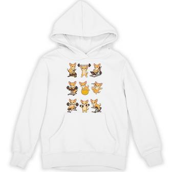 面白いtシャツ 犬 チワワ 筋トレ ジム イヌ グッズ かわいい おもしろtシャツ 面白い 服 ネタ 運動 パーカー - Kawaiitshirt