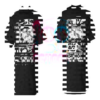 100 Days Of School Baseball Drip 100th Day Teacher Kids Boys T-Shirt | Mazezy