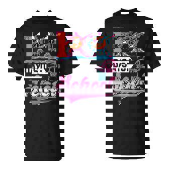 100 Days Of School Boys Basketball Drip 100th Day Teacher T-Shirt | Mazezy