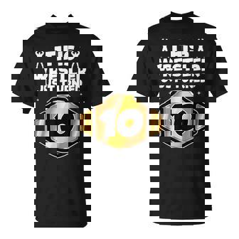 10Th Wrestling Birthday This Wrestler Just Turned Ten Boys T-Shirt | Seseable UK