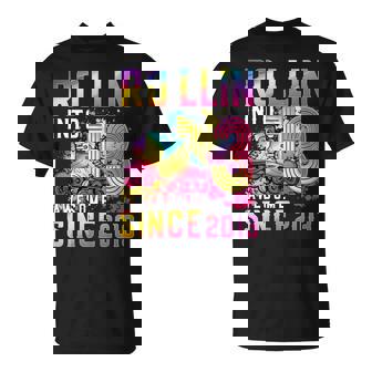 13th Birthday Girl Roller Skate 13 Years Old Roller Skate T-Shirt | Mazezy