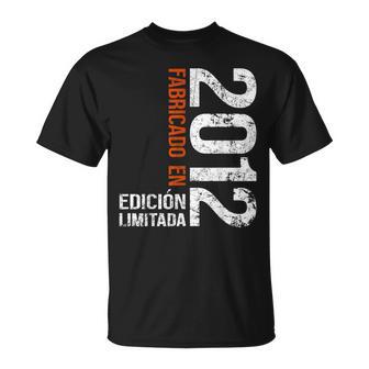 14 Años Regalo De Cumpleaños Niño Niña Fabricado En 2012 Camiseta unisex - Regaloses