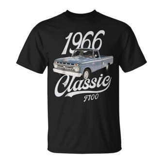 1966 Classic F100 Blue T-Shirt - Thegiftio UK