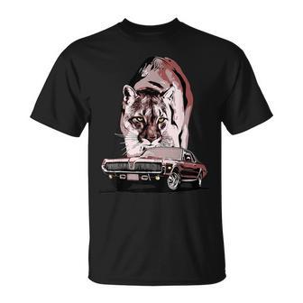 1968 67 68 69 Mercury Classic Cougar Vinatge Cars T-Shirt - Thegiftio UK