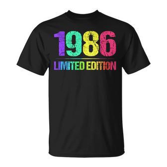 1986 Édition Limitée -Intage Rétro Des Années 86 T-Shirt - Cadeauxyz