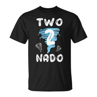 2 Nado Tornado Bday 2Nd Bday Two Nado Boy Girl T-Shirt - Thegiftio UK