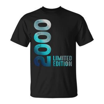 2000 Nacimientointage Desde 2000 Retro 2000 Edición Limitada Camiseta unisex - Regaloses