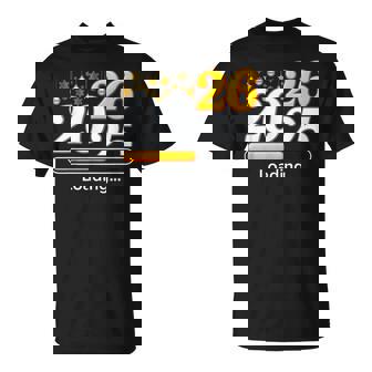 2026 Loading New Years Eve Party Gaming Gamer Holiday T-Shirt | Mazezy