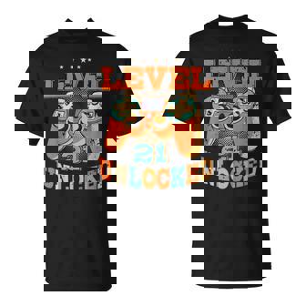 21歳の誕生日プレゼント 21歳 男性と女性、ビデオゲーム 2000年生まれ Tシャツ - Kawaiitshirt