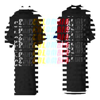 2425 Colombian Flag Soccer Jersey Kit Sport Uniforms Outfit T-Shirt | Mazezy