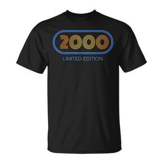 25 Cumpleaños Hombre 25 Años 2000 Decoración Divertido Regalo Camiseta unisex - Regaloses
