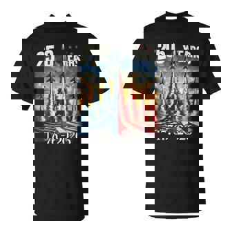 250 Years 1776-2026 Fighter Jets Usa Flag 250Th Birthday T-Shirt - Thegiftio