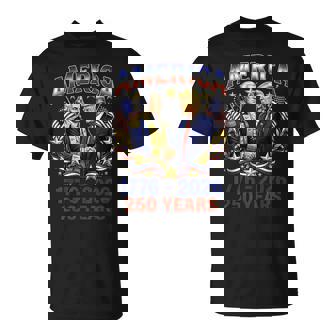 250 Years America Anniversary 250Th Trump Washington T-Shirt | Seseable CA