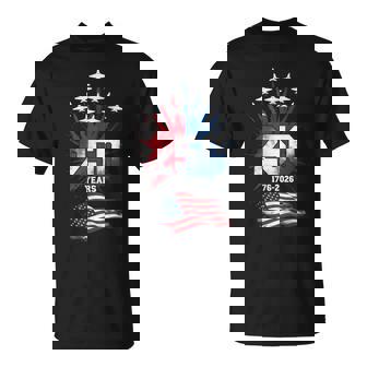 250 Years American 1776 2026 4Th Of July 250Th Usa Patriotic T-Shirt - Monsterry