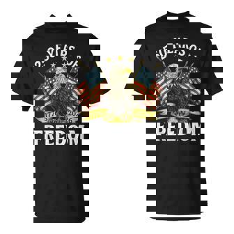 250 Years Of Freedom 1776 2026 Bald Eagle 250Th Birthday T-Shirt - Monsterry