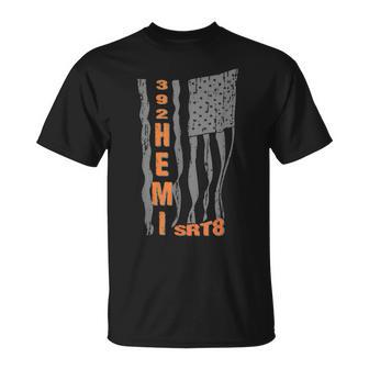 392 Hemi Enginert8eries Drapeau Patriotique T-Shirt - Cadeauxyz