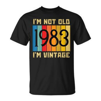 41 Años Nooyiejooyintage 1983 41 Cumpleaños Camiseta unisex - Regaloses