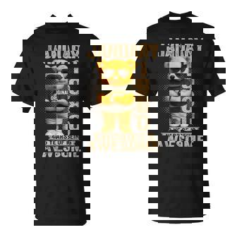 46歳 1980年1月 テディベア 46歳 誕生日 男性 女性 Tシャツ - Kawaiitshirt