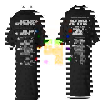 4Th Birthday Boy 4 Video Gamer Pixel Number Four Bday Party T-Shirt - Thegiftio