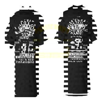 50 Años Cumpleaños Las Leyendas Nacen En Diciembre De 1975 Camiseta unisex - Regaloses