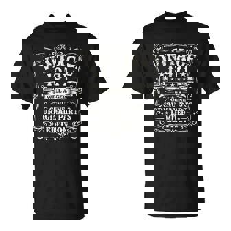 55歳 誕生日 男性女性intage 1971年1971年生まれ レトロデザインブランド Tシャツ - Kawaiitshirt