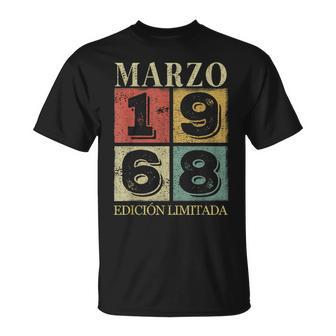 57 Cumpleaños Hombre 57 Años Hecho En 1968 Marzo Camiseta unisex - Regaloses