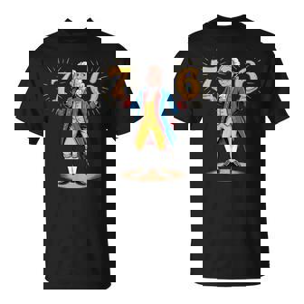 6-7 7-6 George Washington Seven Six T-Shirt | Mazezy