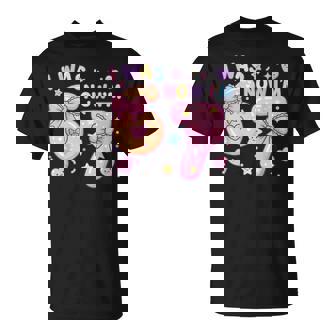 I Was 6 Now I'm 7 Birthday Coquette Bow Cute Birthday Girl T-Shirt - Thegiftio