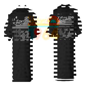 62歳の誕生日プレゼント 62歳 男性 女性 レトロ ヴィンテージ 1964 Tシャツ - Kawaiitshirt