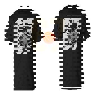 67 Basketball Fan Sports Enthusiast Team Spirit T-Shirt | Mazezy