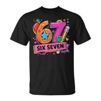67 Days School 67 Six Seven Teachers Students Meme T-Shirt | Mazezy