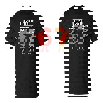 67 Meme Diciendo Bruh 67 Para Niños Niñas Niñoseisiete Bruh Camiseta unisex - Regaloses