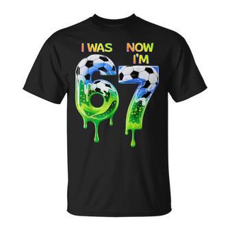 67 Soccer For Boys Birthday 67 Soccer 67 T-Shirt - Thegiftio UK